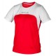 koszulka techniczna - czerwony / biały